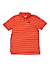 Heat Gear by Under Armour 100% Polyester Orange Short Sleeve Polo Size L (youth) - photo 1