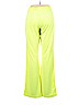 Hard Candy 100% Polyester Yellow Velour Pants Size XL - photo 2