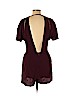 Kendall & Kylie 100% Rayon Burgundy Romper Size L - photo 2
