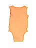 Old Navy 100% Cotton Orange Short Sleeve Onesie Size 6-12 mo - photo 2