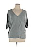 Cable & Gauge Gray Long Sleeve Top Size XL - photo 1