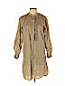 PureDKNY 100% Cotton Tan Casual Dress Size P (petite) - photo 1
