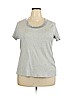 Style&Co 100% Cotton Brown Short Sleeve Top Size 3X - photo 1