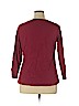 Avenue Red 3/4 Sleeve Blouse Size 14 - 16 Plus - photo 2
