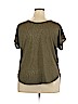 Lane Bryant Green Short Sleeve Top Size 18 - 20 Plus - photo 2
