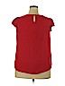 Dna Couture 100% Polyester Red Short Sleeve Blouse Size 2X - photo 2