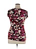 Wet Seal Burgundy Short Sleeve Top Size XL - photo 2