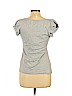 H&M 100% Cotton Gray Short Sleeve Top Size L - photo 2