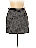 H&M 100% Cotton Gray Casual Skirt Size 10 - photo 1