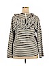 Lou & Grey 100% Cotton Ivory Pullover Hoodie Size XL - photo 2