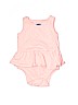 Old Navy 100% Cotton Pink Short Sleeve Onesie Size 3-6 mo - photo 1