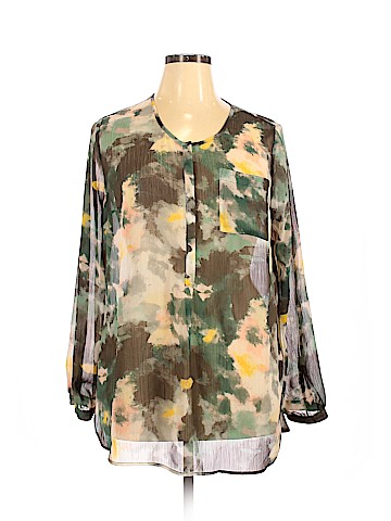 Merona Long Sleeve Blouse (view 1)