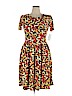 Lularoe Orange Casual Dress Size XL - photo 1
