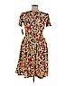 Lularoe Orange Casual Dress Size XL - photo 2
