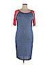 Lularoe Blue Casual Dress Size XL - photo 1