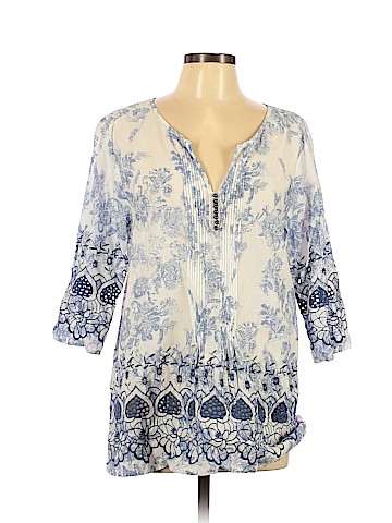 Soft Surroundings 3/4 Sleeve Blouse (view 1)