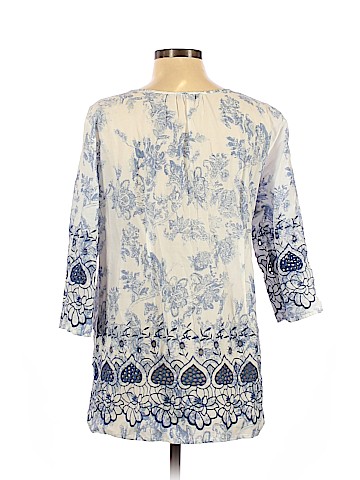 Soft Surroundings 3/4 Sleeve Blouse (view 2)