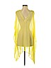 Vince Camuto 100% Polyester Yellow Swimsuit Cover Up One size - photo 1