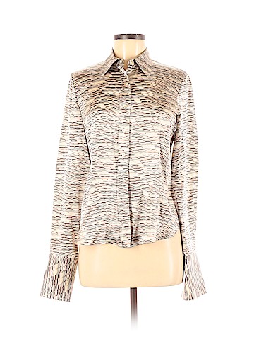 Lafayette 148 New York Long Sleeve Button-Down Shirt (view 1)