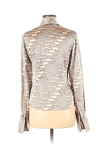 Lafayette 148 New York Long Sleeve Button-Down Shirt (view 2)