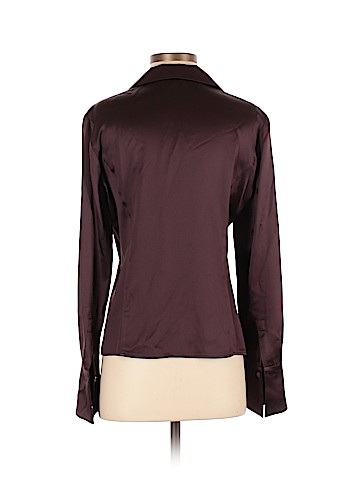 Lafayette 148 New York Long Sleeve Button-Down Shirt (view 2)