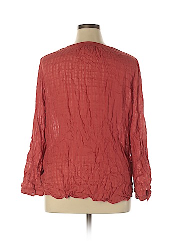 a.n.a. A New Approach Long Sleeve Blouse (view 2)