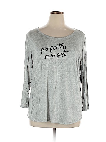 DressBarn Sunday Long Sleeve Top (view 1)