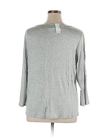 DressBarn Sunday Long Sleeve Top (view 2)