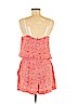 Club Monaco 100% Silk Red Romper Size 8 - photo 2