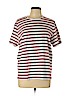 H&M 100% Cotton Red Short Sleeve T-Shirt Size L - photo 1