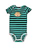 Carter's 100% Cotton Green Short Sleeve Onesie 12-18 MO / 18 MO - photo 1