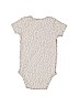 Carter's 100% Cotton Floral Gray Short Sleeve Onesie 18-24 MO / 24 MO - photo 2