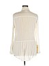 Lauren Conrad 100% Polyester Ivory Long Sleeve Blouse Size XL - photo 2