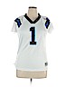 NFL 100% Polyester White Short Sleeve Jersey Size XL - photo 1