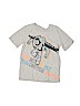 Disney x Jumping Beans 100% Cotton Gray Short Sleeve T-Shirt Size 7 - photo 1