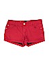 Celebrity Pink Red Denim Shorts Size 9 - photo 1