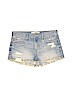Hollister Blue Denim Shorts Size 9 - photo 1
