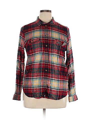 American Eagle Outfitters Long Sleeve Blouse (view 1)