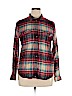 American Eagle Outfitters Red Long Sleeve Blouse Size XL - photo 1