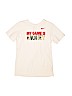 Nike 100% Cotton Graphic White Active T-Shirt Size M (youth) - photo 1