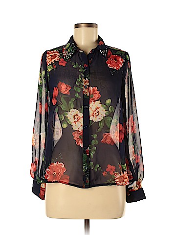 Forever 21 Long Sleeve Blouse (view 1)