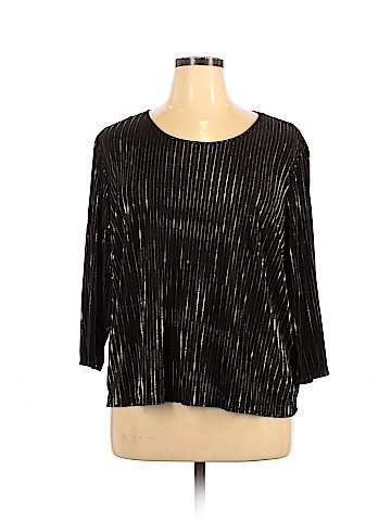 Laura Ashley 3/4 Sleeve Top (view 1)