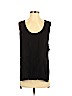 Otis & Maclain 100% Rayon Black Sleeveless Blouse Size S - photo 1