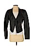 BCBGMAXAZRIA 100% Polyurethane Black Faux Leather Jacket Size S - photo 1