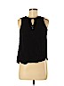 Daniel Rainn 100% Rayon Black Sleeveless Top Size M (petite) - photo 1