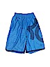 Nike 100% Polyester Graphic Blue Athletic Shorts Size M (youth) - photo 1