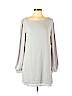 Lulu's 100% Polyester Gray Casual Dress Size L - photo 1