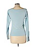 Juicy Couture 100% Cotton Blue Long Sleeve Top Size L - photo 2