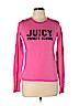 Juicy Couture 100% Cotton Pink Long Sleeve Top Size L - photo 1