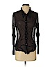 Babette 100% Polyester Black Long Sleeve Blouse Size XS - photo 1